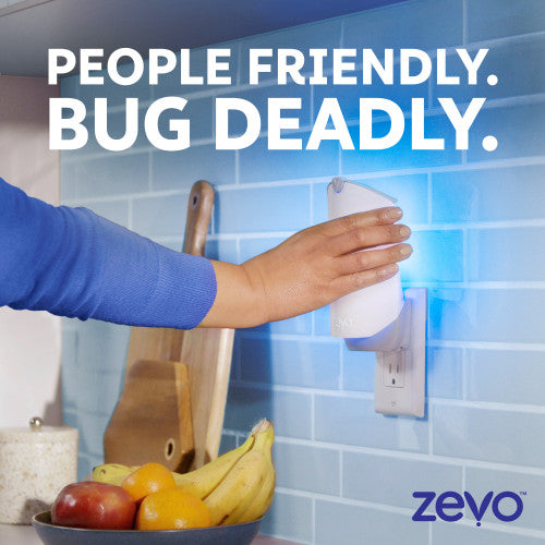 Zevo Flying Insect Trap Refill Cartridges, Fly Trap, Fruit Fly Trap