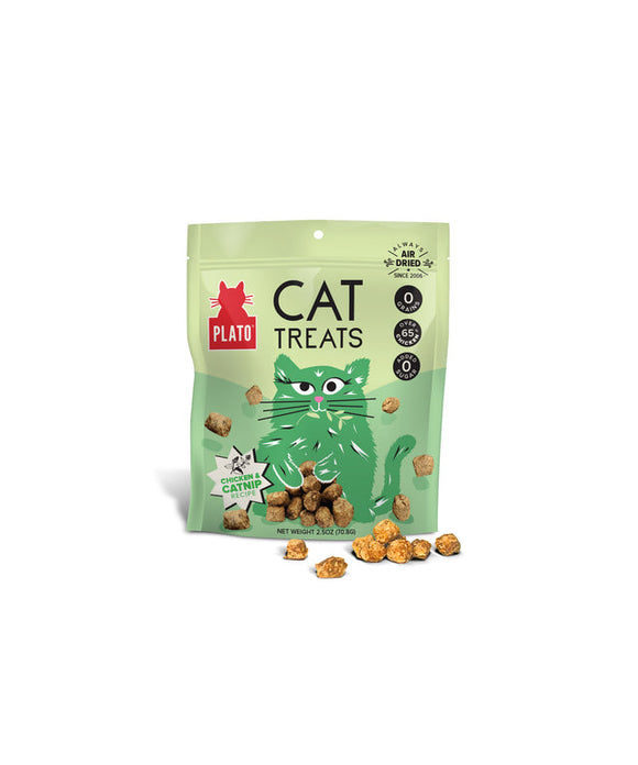 Plato Chicken & Catnip Cat Treats