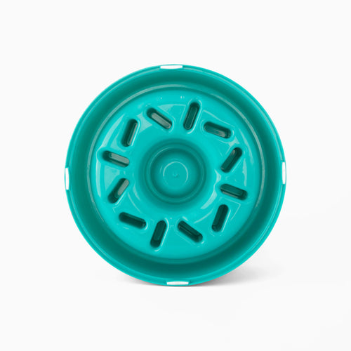 Zippy Paws Happy Bowl Donut Slow Feeder Dog Bowl