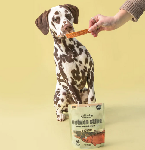 Polkadog Polkadog Salmon Skins Shorties for Dogs and Cats Treats