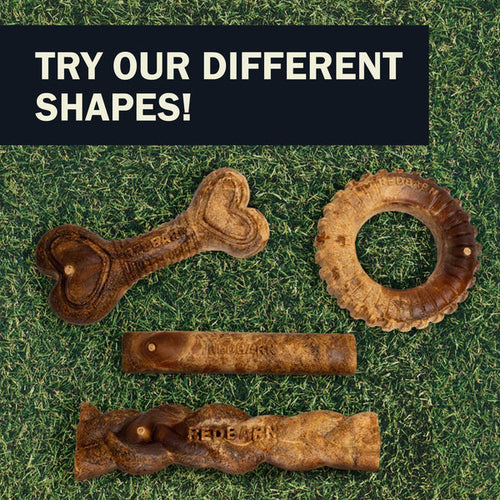Redbarn Pet Products Dur-A-Bulls Braid Dog Treats