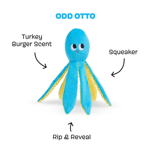 BARK Odd Otto Dog Toy