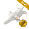 Tall Tails Stuffless Elephant Squeaker Dog Toy