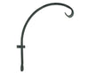 Hookery Forged Curl Curve Down Turned Hanger 16
