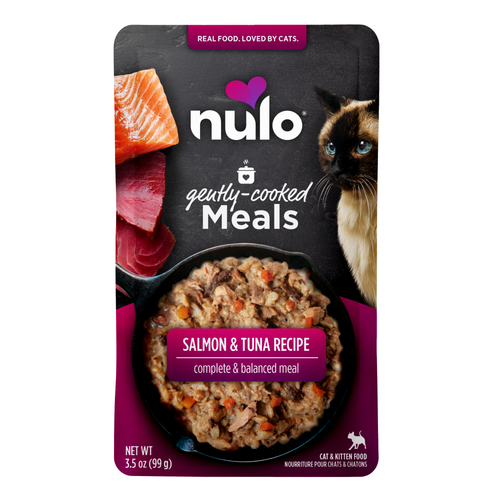 Nulo Gently-Cooked Meals Salmon & Tuna Recipe for Cats