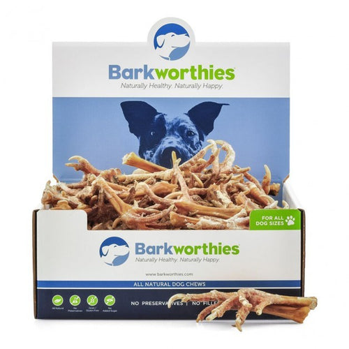 Barkworthies Chicken Feet Dog Treats