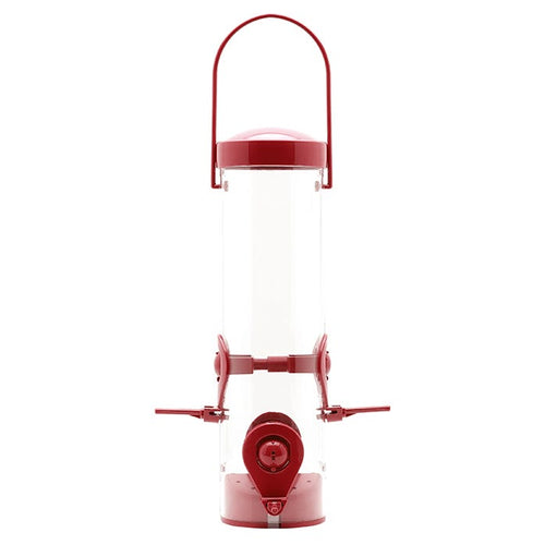 Perky-Pet® Red 2-in-1 Tube Bird Feeder
