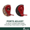 Perky-Pet® Red 2-in-1 Tube Bird Feeder