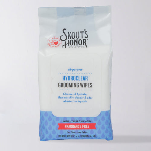 Skout's Honor NEW HydroClear™ Grooming Wipes Fragrance Free