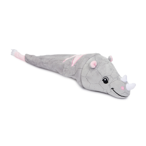 fabdog Flingy Rhino Dog Toy