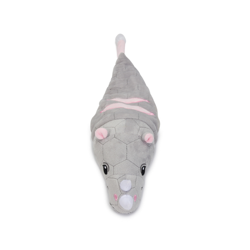 fabdog Flingy Rhino Dog Toy