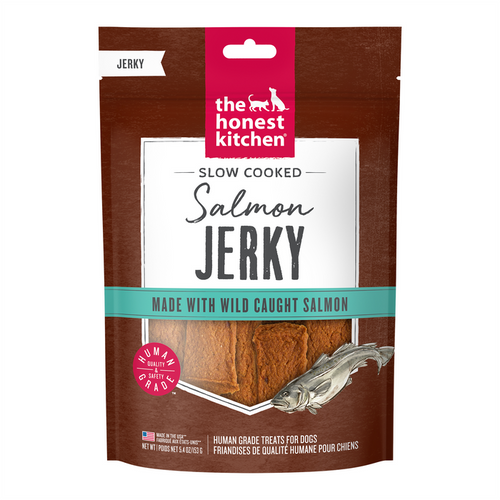 The Honest Kitchen Slow Cooked Salmon Jerky Chews Dog Treat