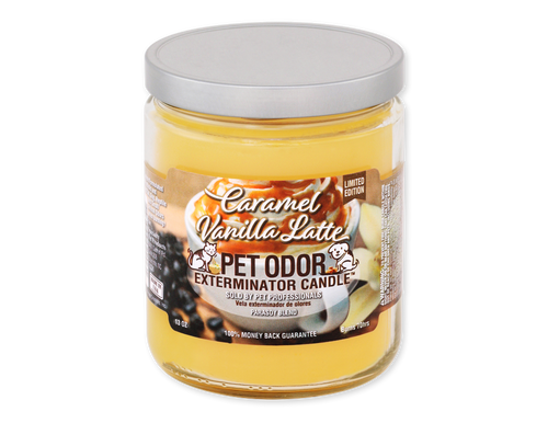 Pet Odor Exterminator Caramel Vanilla Latte Candle