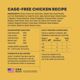 Instinct® FreshDried Raw Meals Cage-Free Chicken Recipe Cat Food