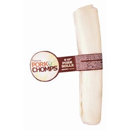 Dog Treats, Pork Retriever Roll, 8-10-In.