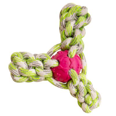 Snugarooz Mini Fling 'N Fun Rope Dog Toy