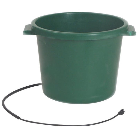 FARM INNOVATORS PLASTIC HEATED TUB (16 GALLON, GREEN)