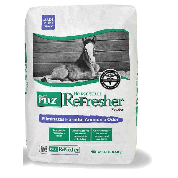 SWEET PDZ HORSE STALL REFRESHER POWDER (35 Lb, WHITE)