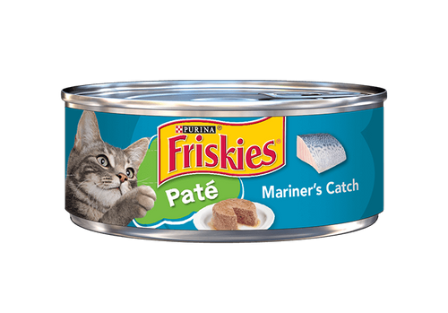 Friskies Pate Mariners Catch Canned Cat Food