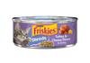 Friskies Savory Shreds Turkey And Cheese Dinner In Gravy Canned Cat Food