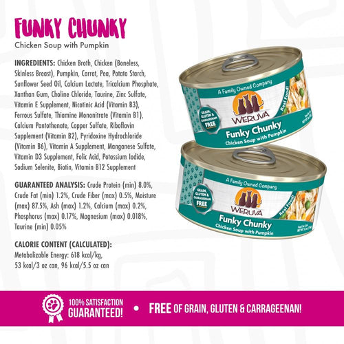 Weruva Funky Chunky Canned Cat Food