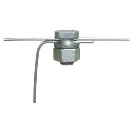 Electric Fence Line Clamp & Tap, Zinc & Steel