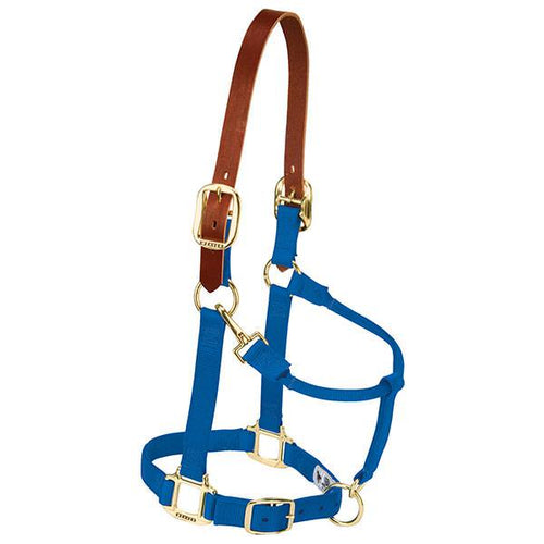 Weaver Leather Breakaway Original Adjustable Chin And Throat Snap Halter, 1 (Average, Cinnamon)