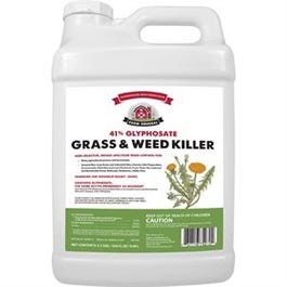 Grass & Weed Killer, 41% Glyphosate, 2.5-Gallons