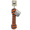 Tall Tails Orange Braided Bone Toy