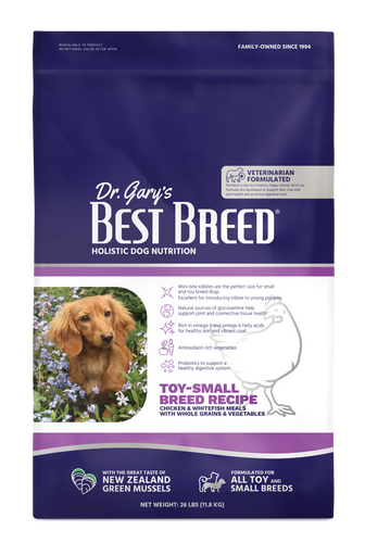 Dr. Gary's Best Breed Toy-Small Breed Recipe (13 Lb)