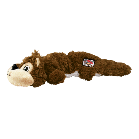 Kong Scrunch Knots Squirrel  Dog Toy