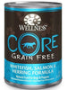 Wellness CORE Grain Free Natural Whitefish, Salmon and Herring Recipe Wet Canned Dog Food