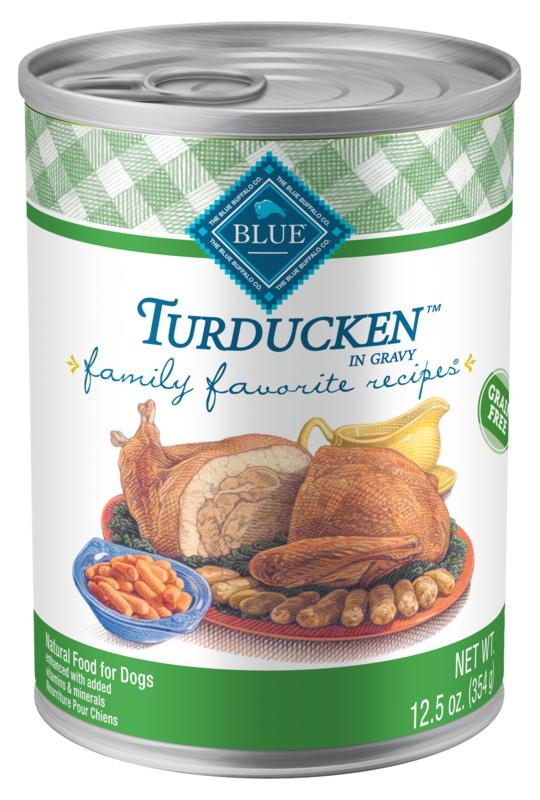 Blue Buffalo Family Favorites Turducken Canned Dog Food