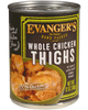 Evangers Super Premium Hand-Packed Whole Chicken Thighs Canned Dog Food