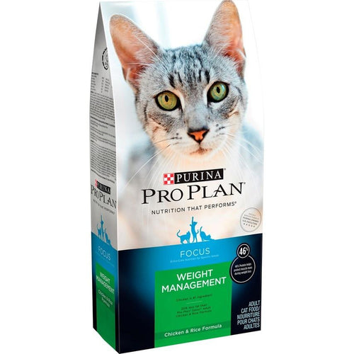 Purina Pro Plan Focus Weight Management Chicken & Rice Formula Dry Cat Food