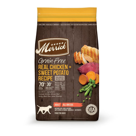 Merrick Grain Free Real Chicken and Sweet Potato Dry Dog Food