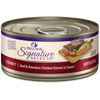 Wellness Signature Selects Grain Free Natural Beef and White Meat Chicken Entree in Sauce Wet Canned Cat Food