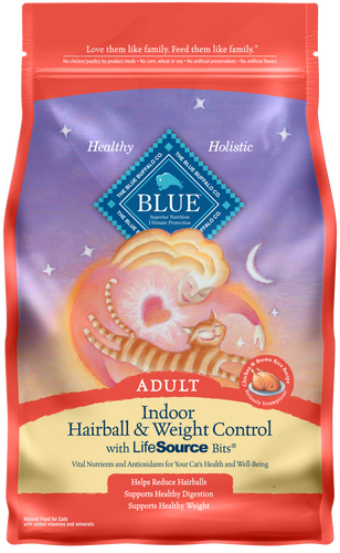 Blue Buffalo Hairball & Weight Control Natural Chicken & Brown Rice Adult Dry Cat Food