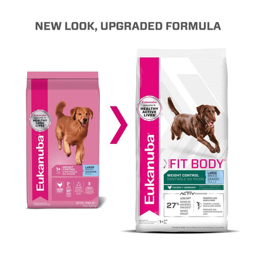 Eukanuba Fit Body Weight Control Large Breed Dry Dog Food