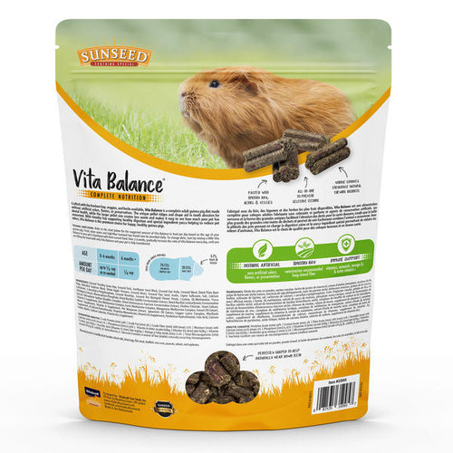 Sunseed Vita Balance Adult Guinea Pig Food