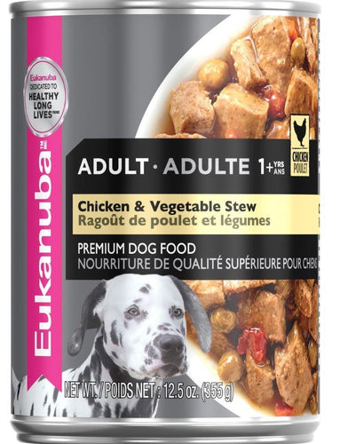 Eukanuba Adult Chicken & Vegetable Stew Canned Dog Food