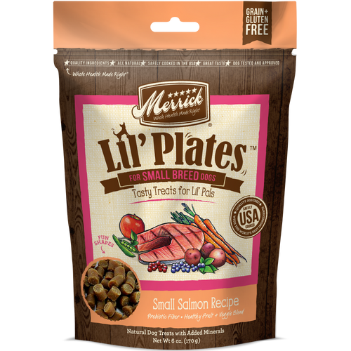 Merrick Lil' Plates Grain Free Small Salmon Dog Treats