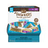 Merrick Fresh Kisses Grain Free Mint Breath Strips Large Dog Treat Box