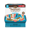 Merrick Fresh Kisses Grain Free Mint Breath Strips Medium Dog Treat Box