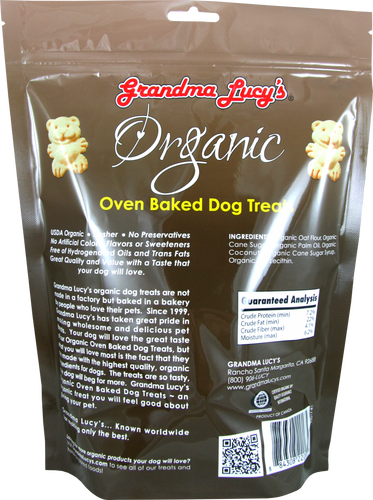 Grandma Lucy's Organic Coconut Oven Baked Dog Treats