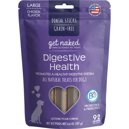 N-Bone Get Naked Grain Free Digestive Health Dental Chew Dog Treats