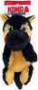 KONG Comfort Pups Low Stuffing Plush Fur and Crinkly Noise with Squeaker (Medium)