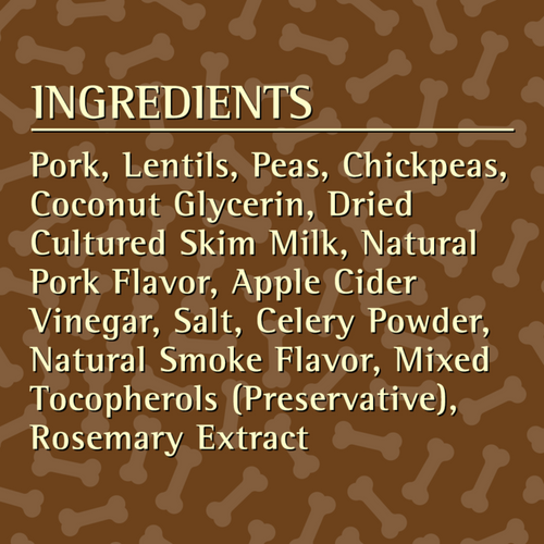 Zignature Soft Moist Dog Treats Pork Formula