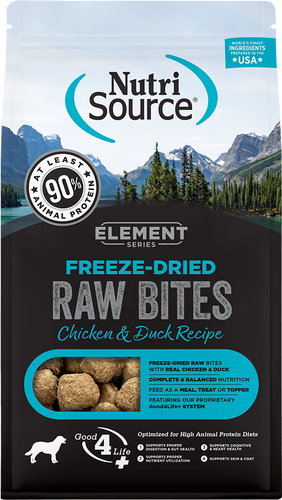NutriSource Element Series Freeze-Dried Chicken & Duck Recipe (2.5 oz)