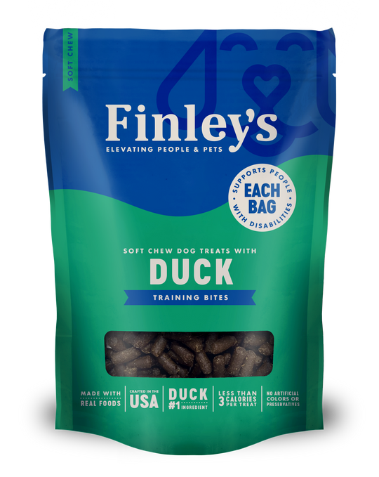 Finley's Duck Recipe Soft Chew Training Bites (16 oz)